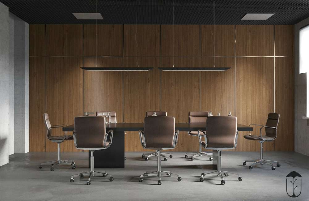 惠濟區(qū)貿(mào)易公司辦公室裝修設計效果圖