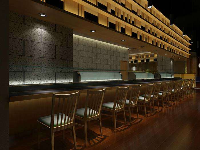 日本料理店裝修設(shè)計(jì)效果圖