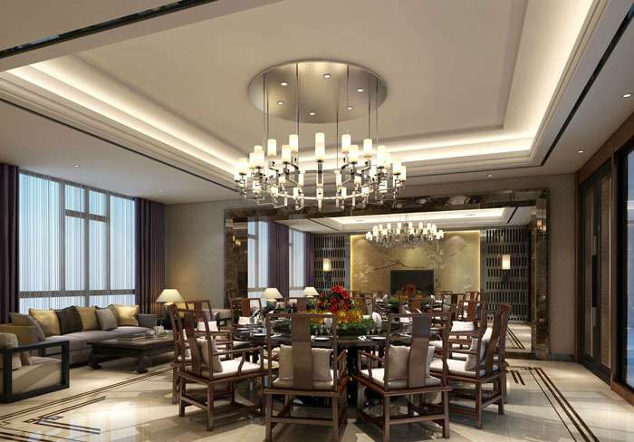 1000平方私人會所裝修設(shè)計效果圖