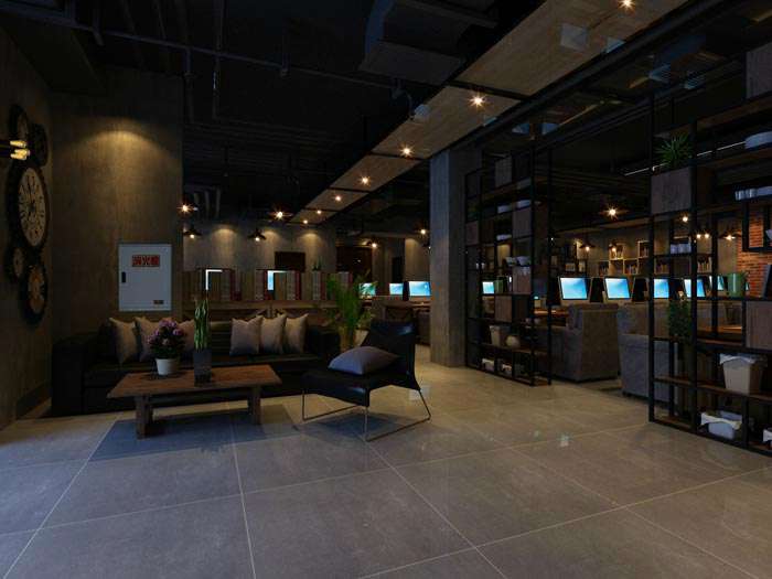 網(wǎng)吧裝修設計效果圖