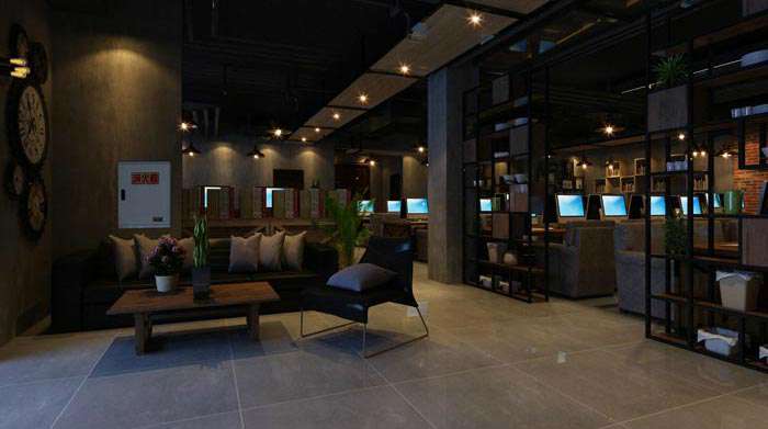 網(wǎng)吧裝修設計效果圖