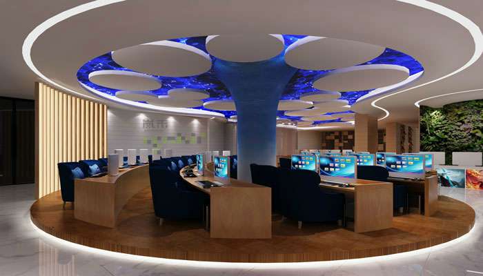 網(wǎng)咖設(shè)計(jì)裝修實(shí)景圖