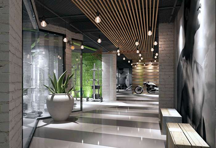 休閑健身會所裝修設(shè)計(jì)效果圖