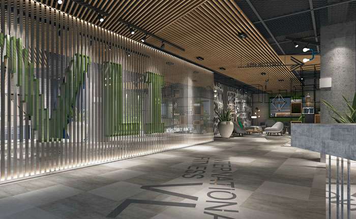 休閑健身會所裝修設(shè)計(jì)效果圖