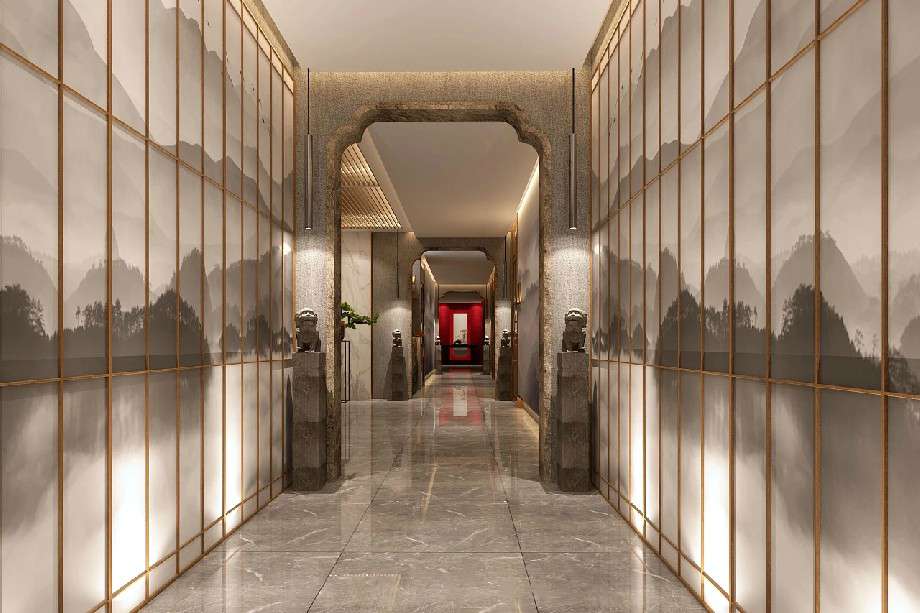 鄭州足浴會(huì)所裝修設(shè)計(jì)效果圖