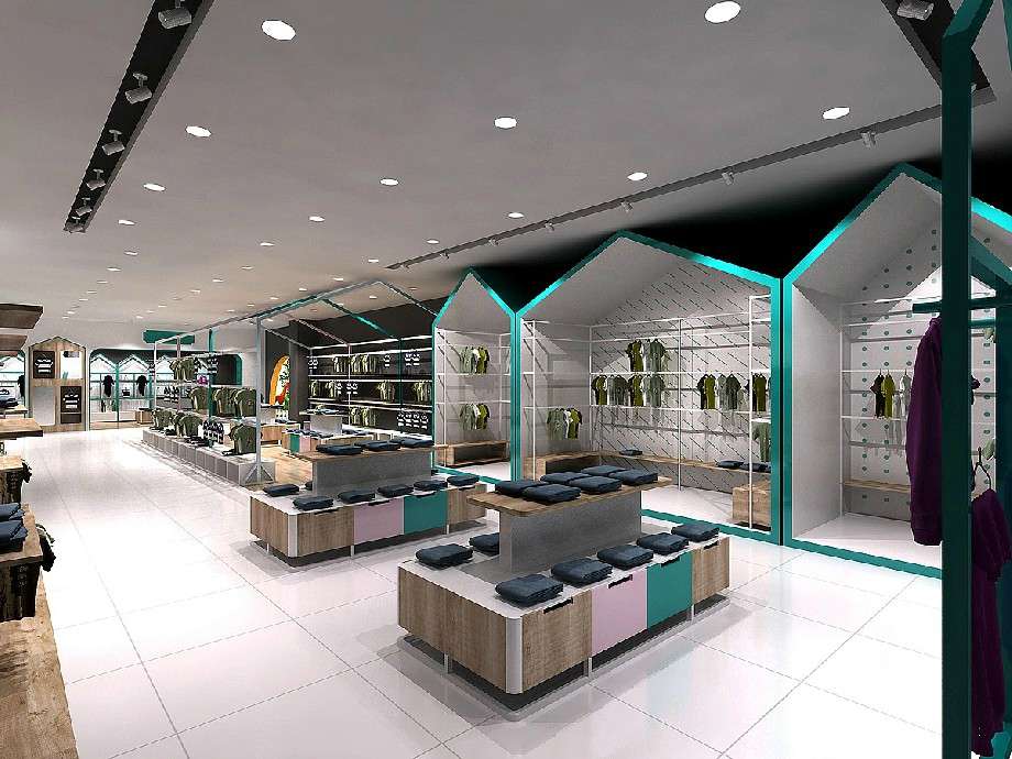 洛陽(yáng)母嬰用品店裝修設(shè)計(jì)效果圖