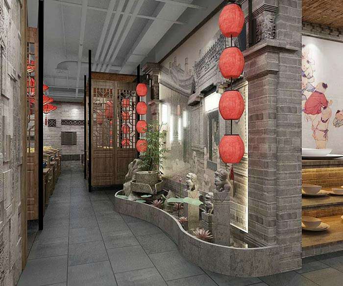洛陽(yáng)市中餐廳設(shè)計(jì)效果圖
