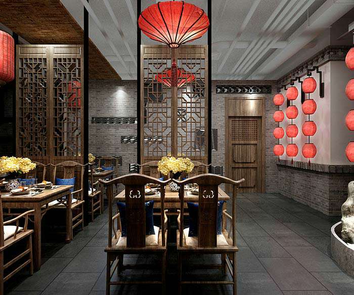 洛陽(yáng)市中餐廳設(shè)計(jì)效果圖
