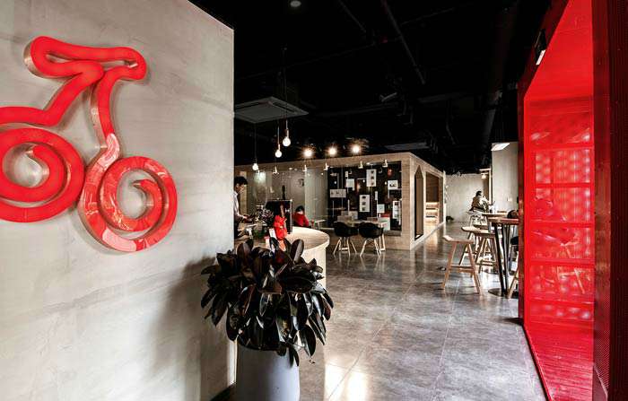 舒適簡潔的咖啡店裝修設(shè)計(jì)效果圖