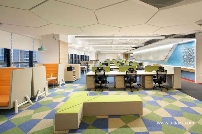 2100平米金融控股集團裝修設(shè)計效果圖