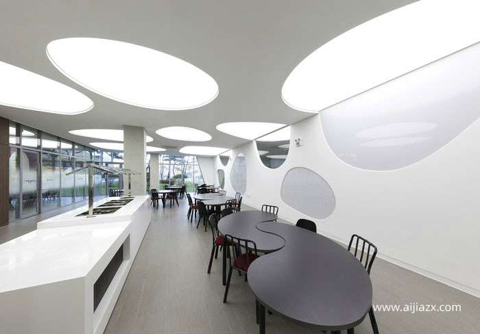 3200㎡工廠辦公樓裝修設(shè)計(jì)效果圖