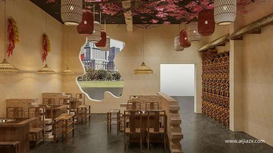 鄭州地鍋雞店裝修設(shè)計，打造店鋪的特色和品牌價值
