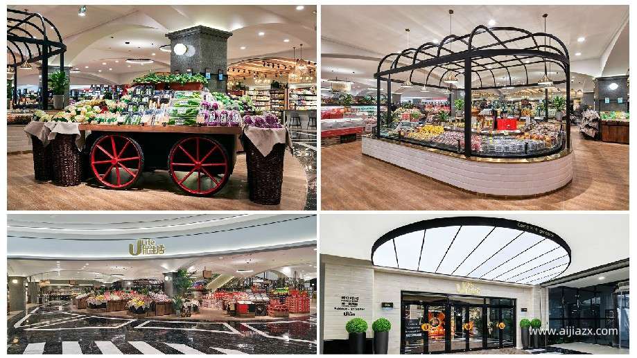 鄭州超市設計案例分享，客流爆棚的超市設計巧思