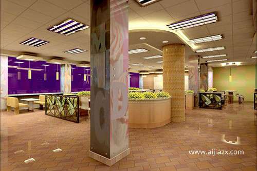 在鄭州開一家快餐店，快餐店怎樣裝修設(shè)計(jì)