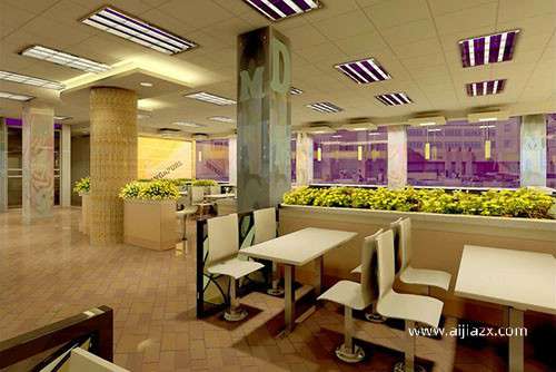 在鄭州開一家快餐店，快餐店怎樣裝修設(shè)計(jì)