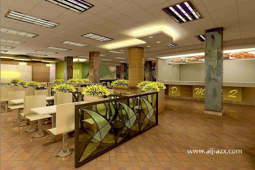 在鄭州開一家快餐店，快餐店怎樣裝修設(shè)計(jì)