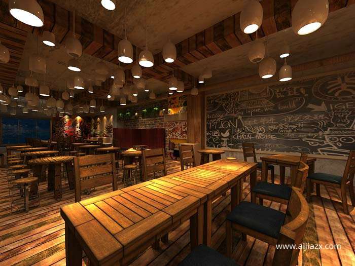 鄭州酒吧設(shè)計裝修效果圖