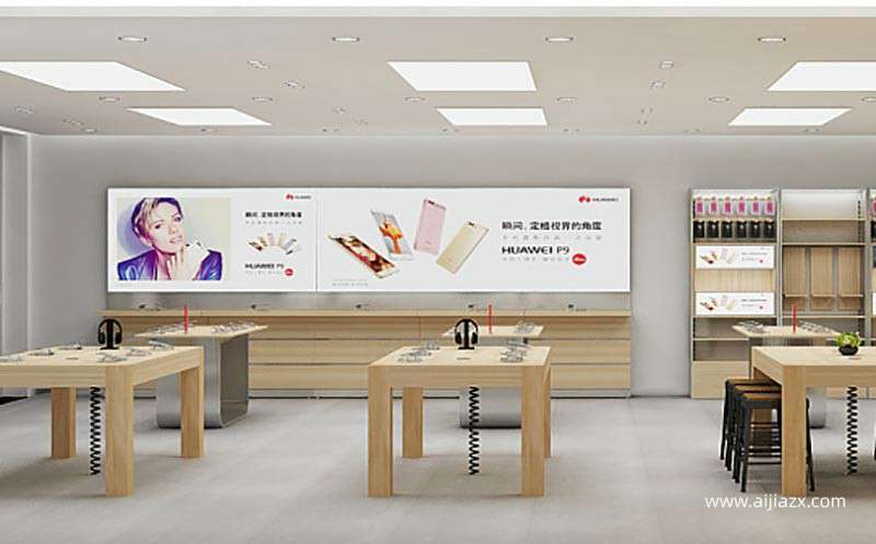 鄭州手機店設(shè)計,手機店裝修設(shè)計方案