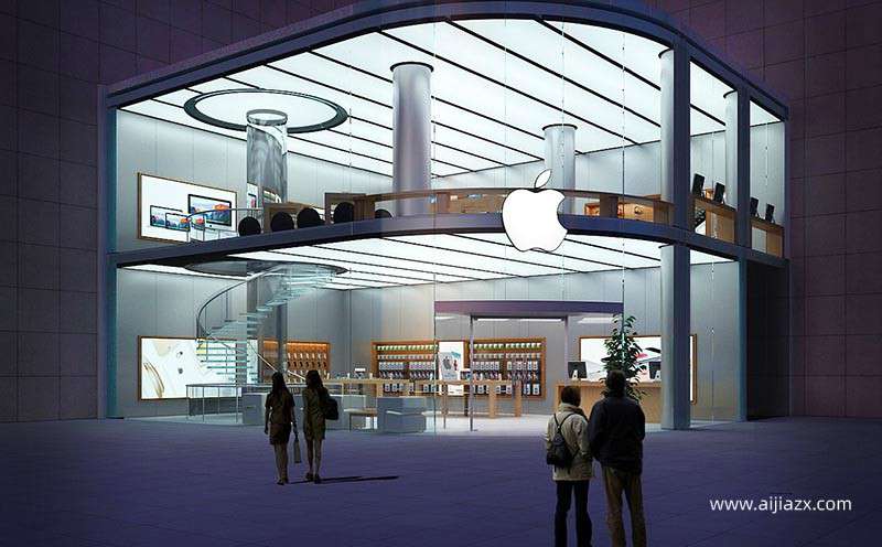鄭州蘋(píng)果手機(jī)店設(shè)計(jì),蘋(píng)果手機(jī)店裝修風(fēng)格特點(diǎn)