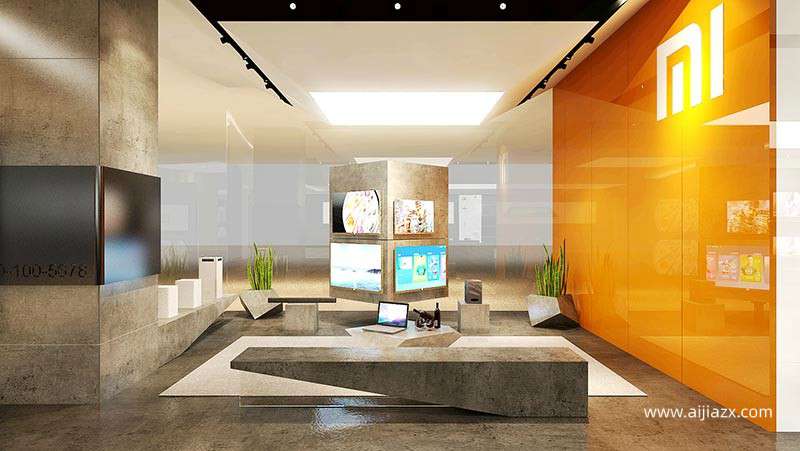 鄭州小米手機(jī)店設(shè)計(jì)，小米手機(jī)店裝修設(shè)計(jì)特點(diǎn)