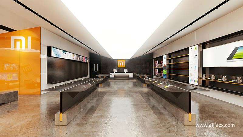 鄭州小米手機(jī)店設(shè)計(jì)，小米手機(jī)店裝修設(shè)計(jì)特點(diǎn)