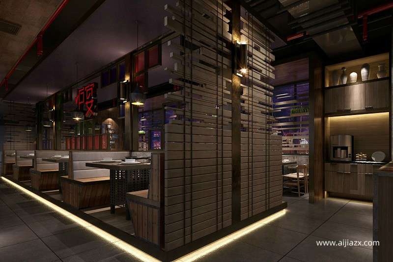 火鍋店裝修設(shè)計方案，一套完整的火鍋店設(shè)計方案