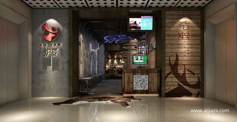 火鍋店裝修設(shè)計方案，一套完整的火鍋店設(shè)計方案