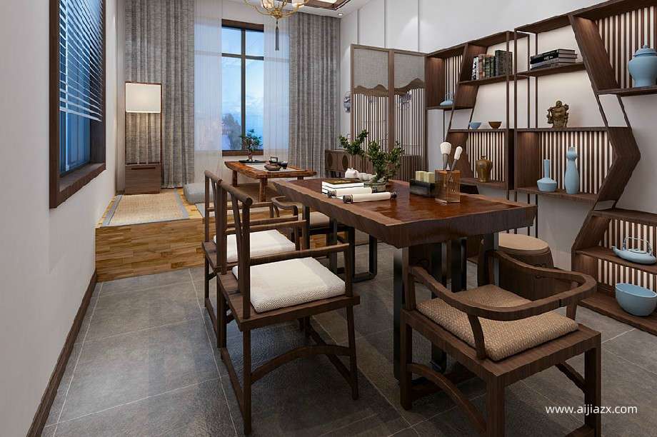 鄭州茶館的裝飾多少錢(qián)，小型茶樓裝修效果圖