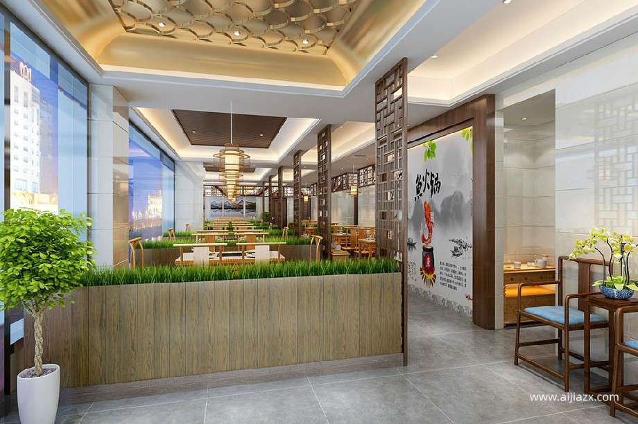 鄭州茶館的裝飾多少錢(qián)，小型茶樓裝修效果圖