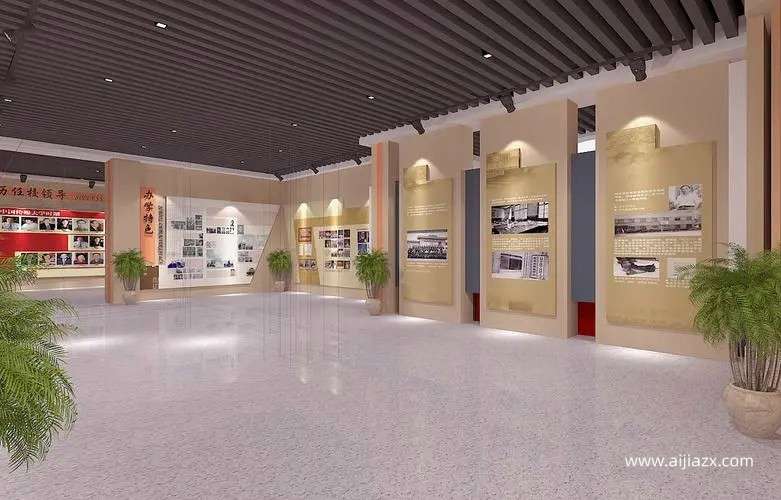 鄭州大學展廳設(shè)計：展示學校文化的精神殿堂
