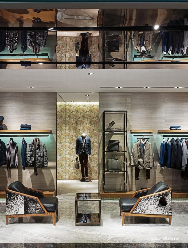 品牌男裝專賣店裝修設(shè)計
