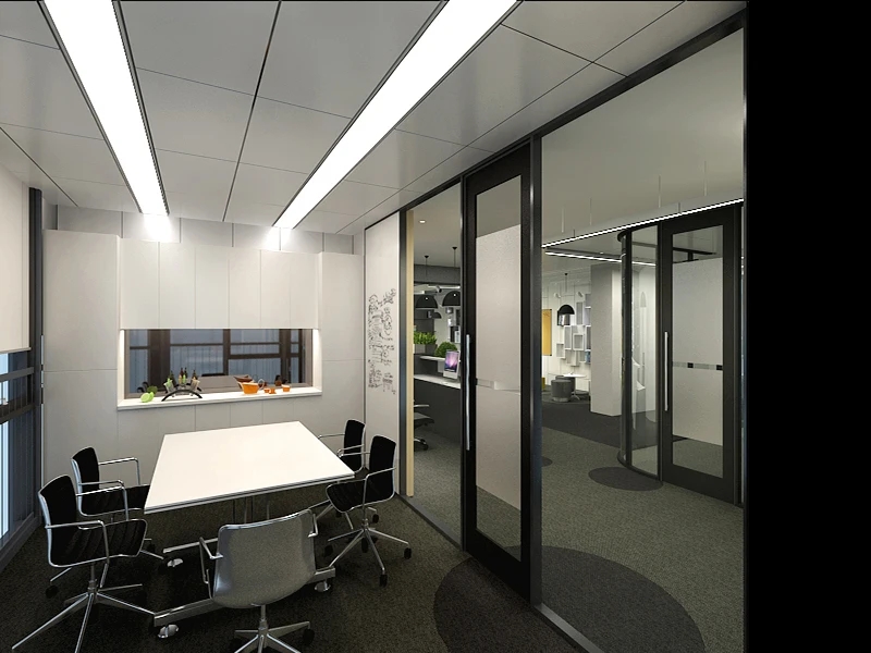 鄭州軟件公司辦公室設(shè)計效果圖