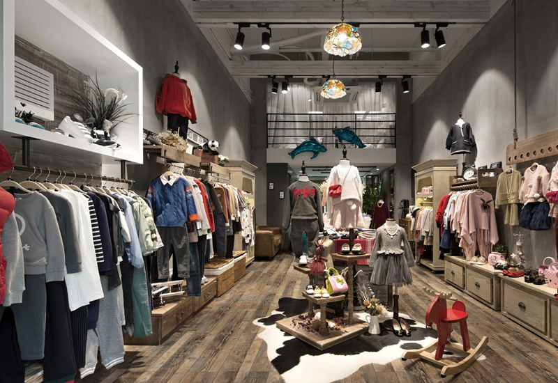 65平米童裝店鋪裝修設(shè)計實(shí)景圖