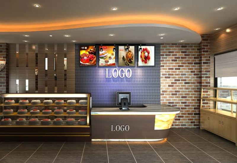 迷你蛋糕店裝修設(shè)計效果圖