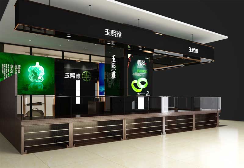 45平米珠寶首飾連鎖店裝修設(shè)計