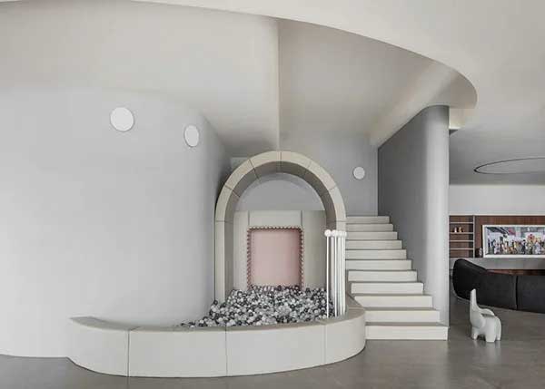 鄭州學(xué)校辦公室裝修設(shè)計效果圖