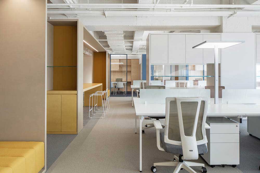 鄭州貿(mào)易辦公裝修設計效果圖