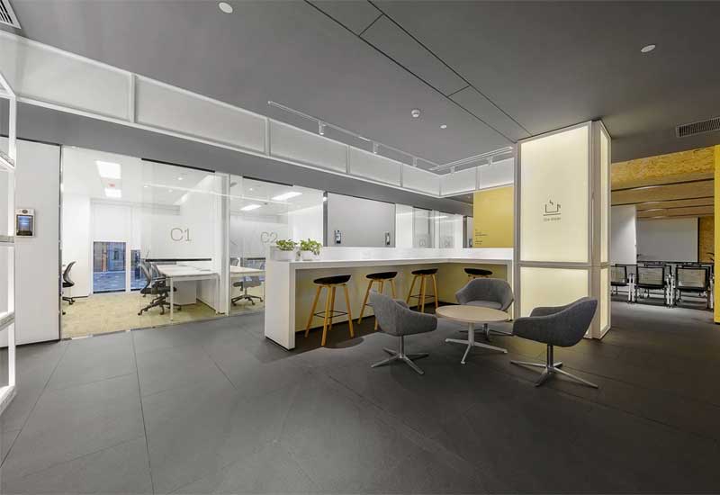 280平米鄭州辦公室設(shè)計(jì)裝修施工案例