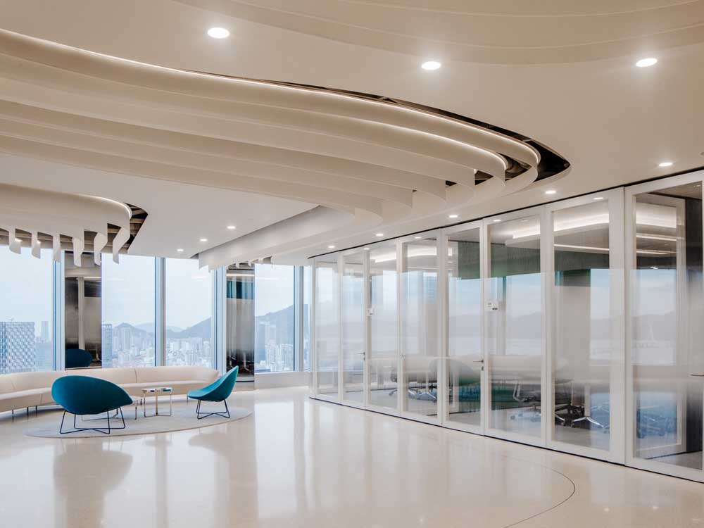 鄭州事務(wù)所辦公空間裝修設(shè)計，麻繩工作室效果圖