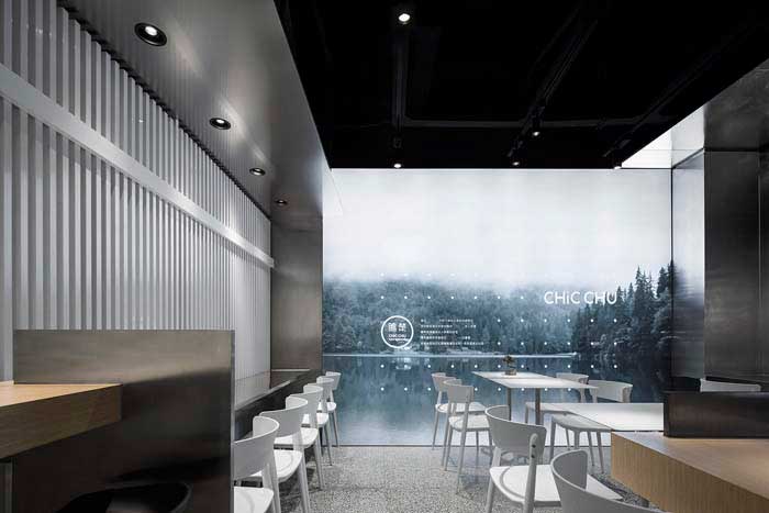 100m2鄭州中餐廳設(shè)計效果圖