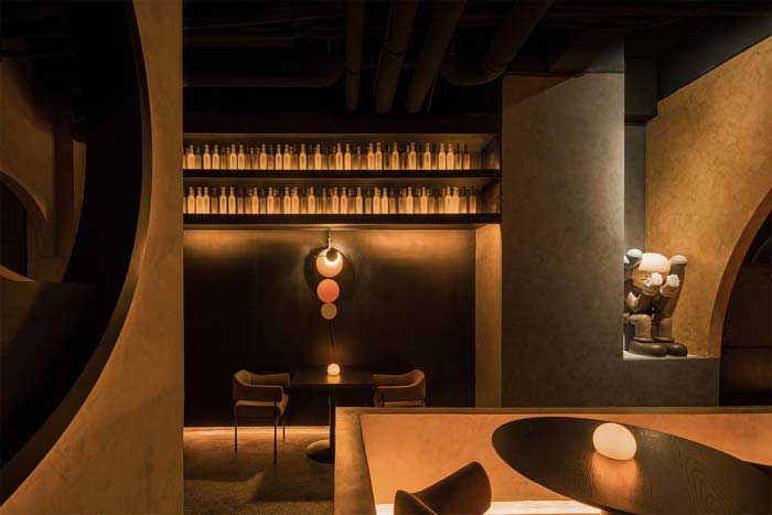 150m2滎陽酒吧設(shè)計裝修效果圖