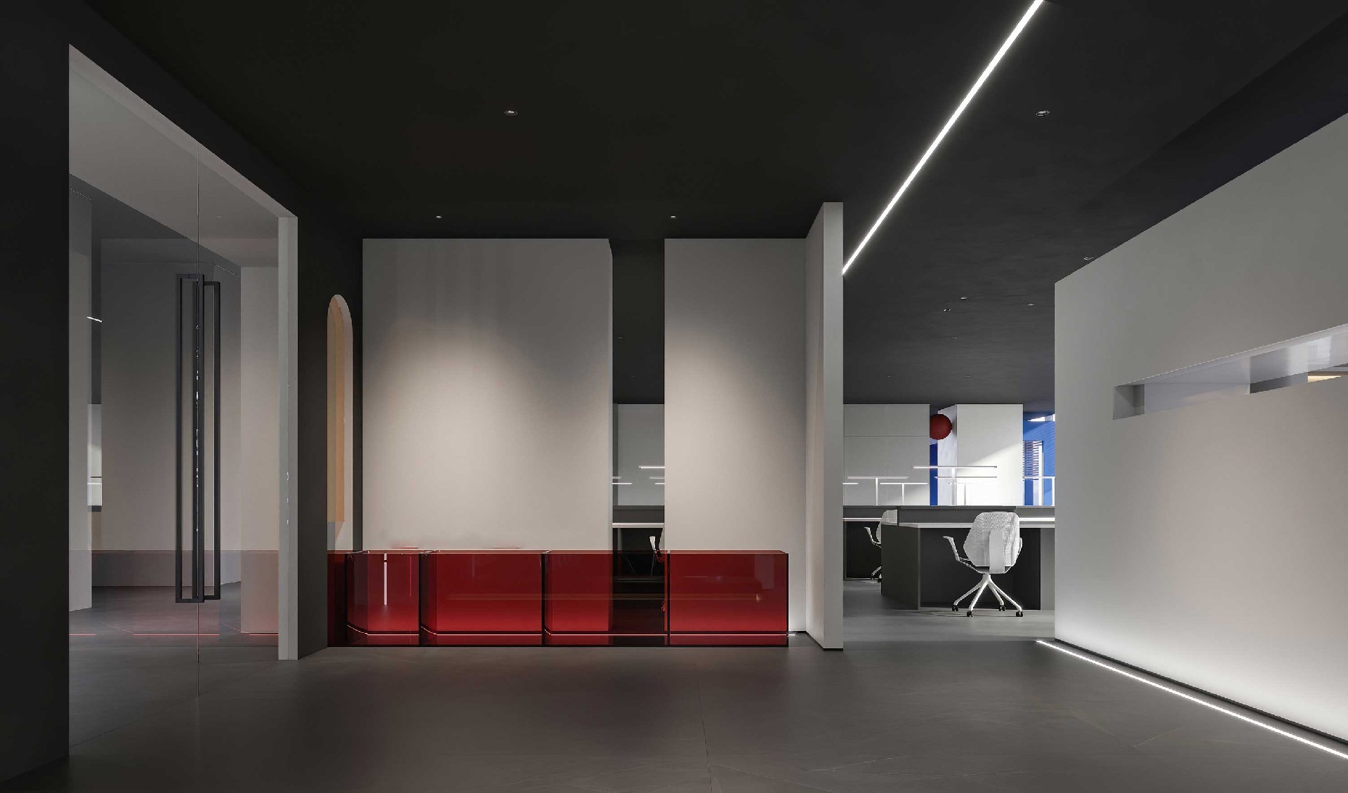 780平米鄭州辦公室設(shè)計(jì)裝修效果圖