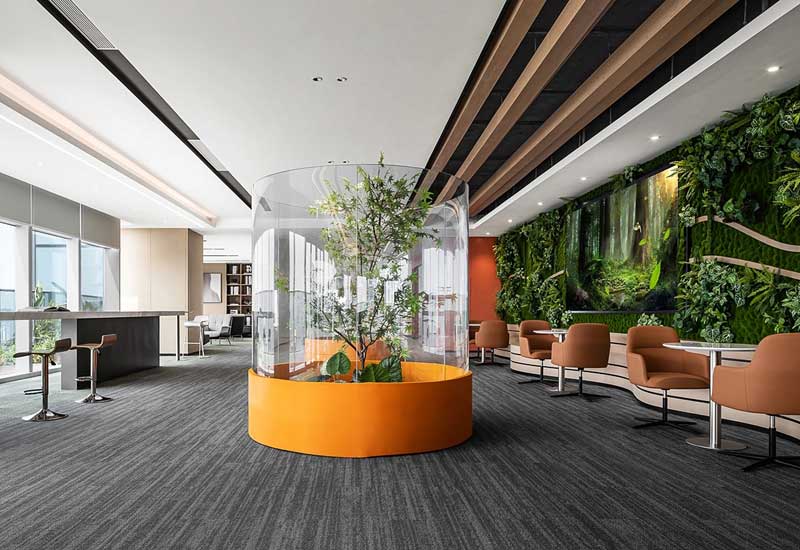 800平米鄭州寫(xiě)字樓裝修設(shè)計(jì)效果圖