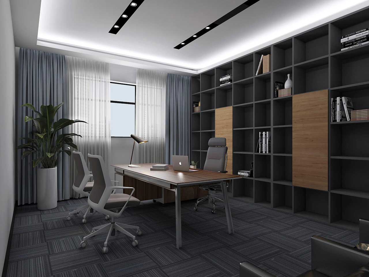 老板辦公室裝修效果圖,董事長辦公室裝修實(shí)景圖