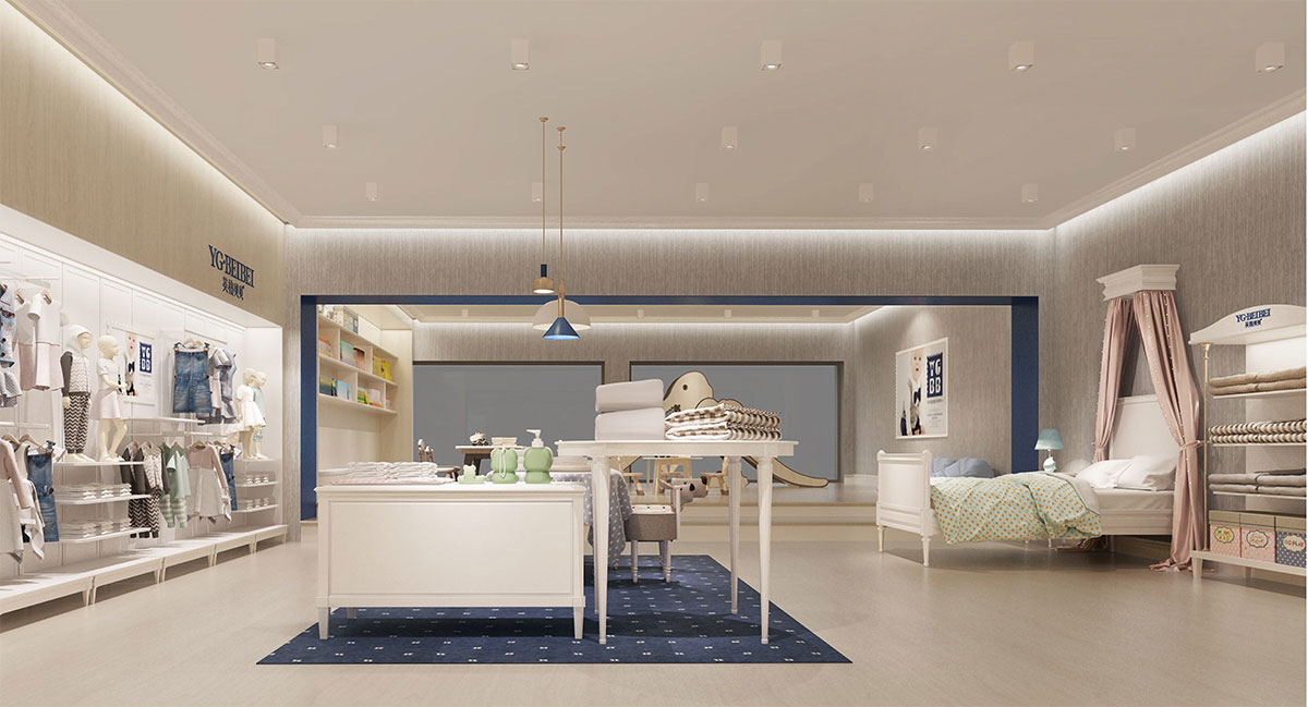 母嬰用品專賣店設(shè)計裝修效果圖