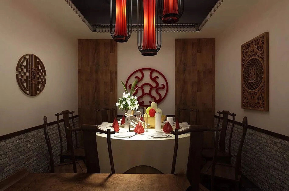 鄭州火鍋店裝修設(shè)計(jì)-650平米火鍋店裝修效果圖