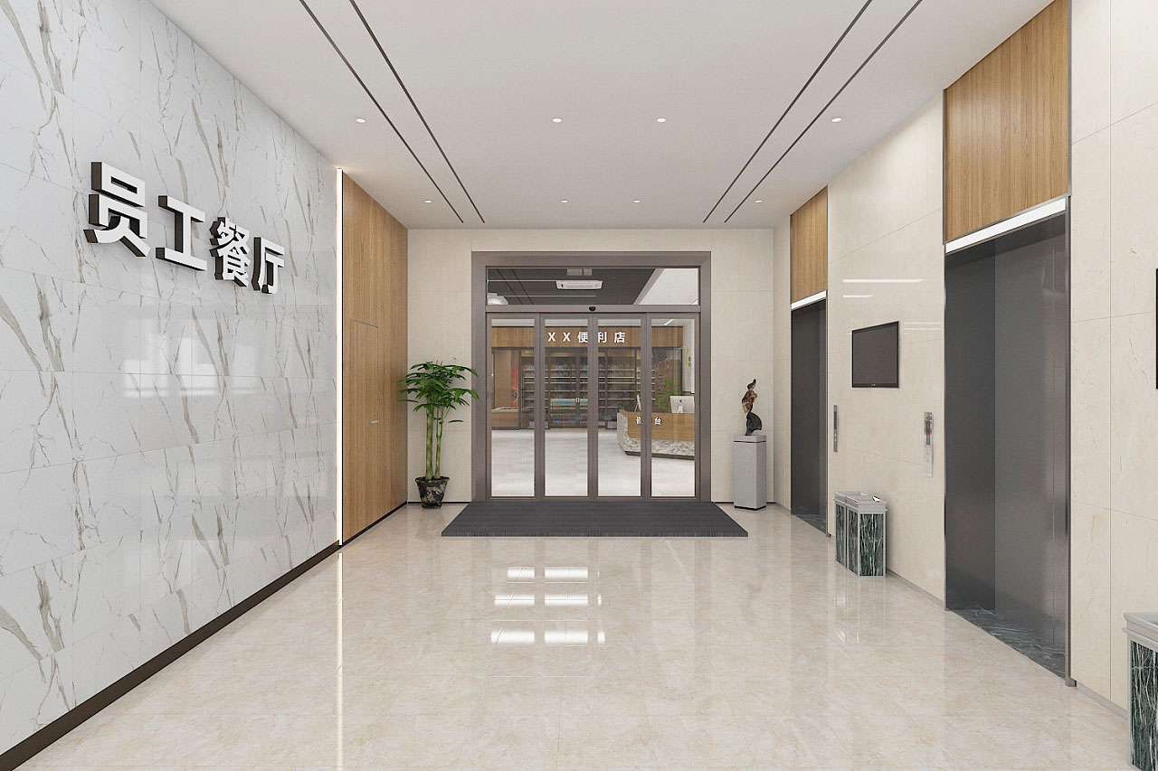 工廠(chǎng)員工食堂設(shè)計(jì)-廠(chǎng)區(qū)食堂裝修設(shè)計(jì)效果圖