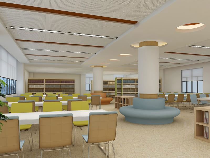 鄭州畫室辦公空間設(shè)計-教室裝修設(shè)計效果圖