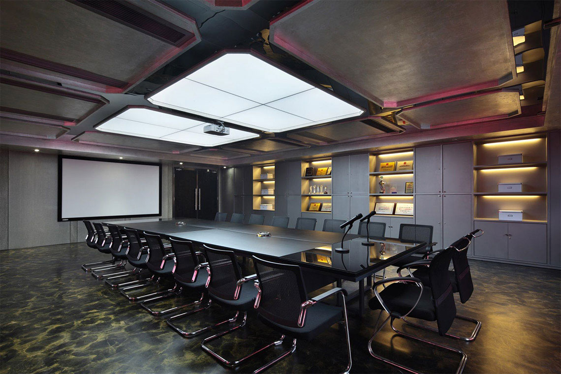 500平米鄭州辦公室裝修設(shè)計效果圖