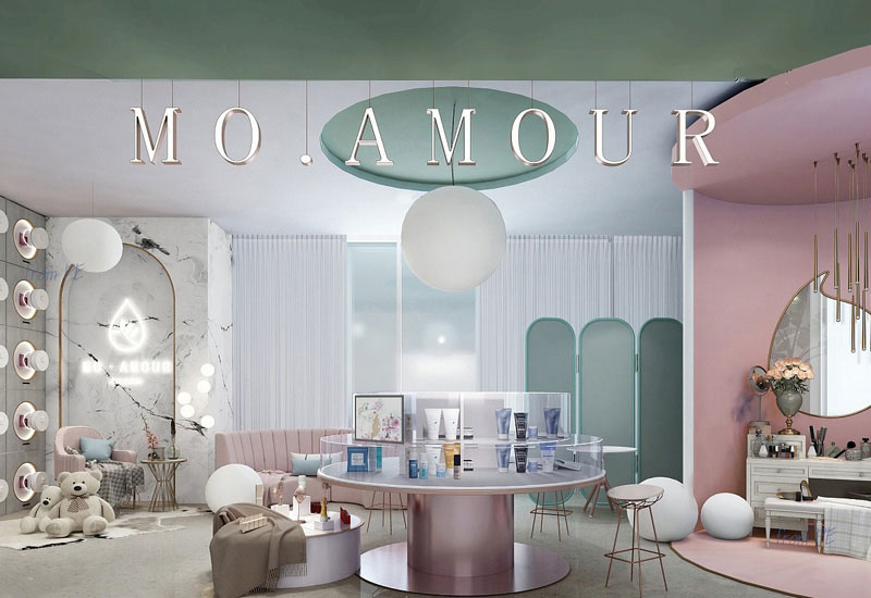 小型帶貨直播裝潢設(shè)計效果圖